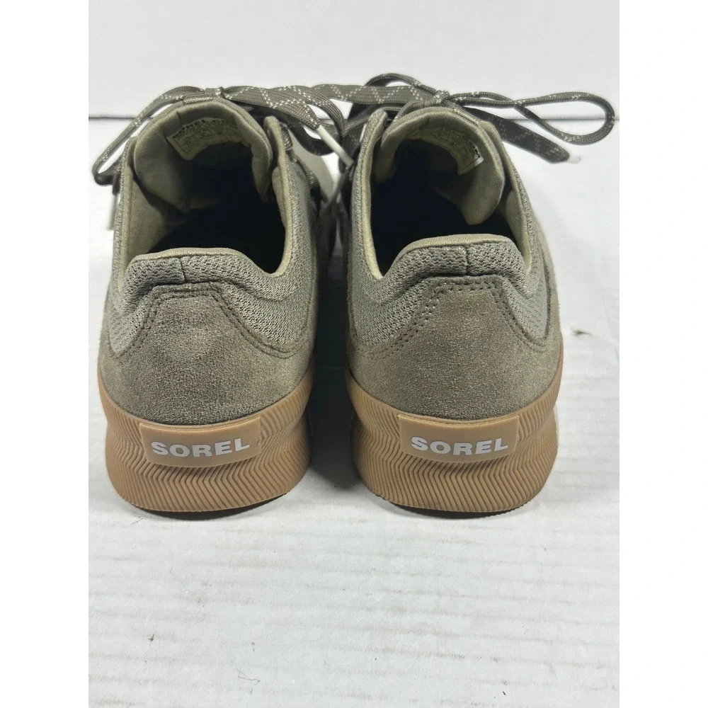 Sorel Out N About Plus Low Waterproof‎ Sneakers Sage Green Womens 10 NL4090-365